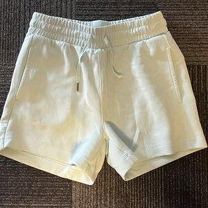 Source Unknown High Waist Women Shorts - Light Blue